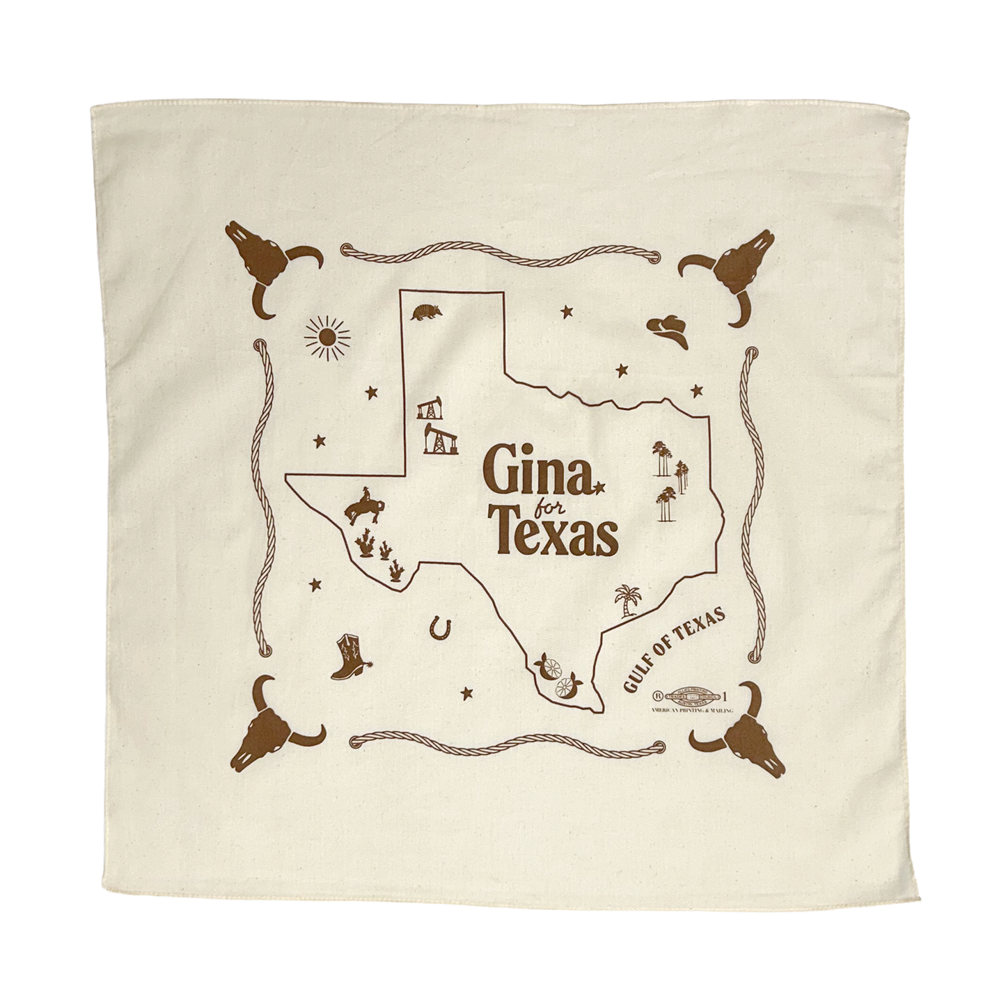 Texas Map (Bandana)