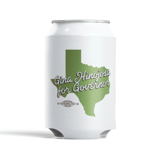 Gina Hinojosa for Governor (Foam Can Cooler)