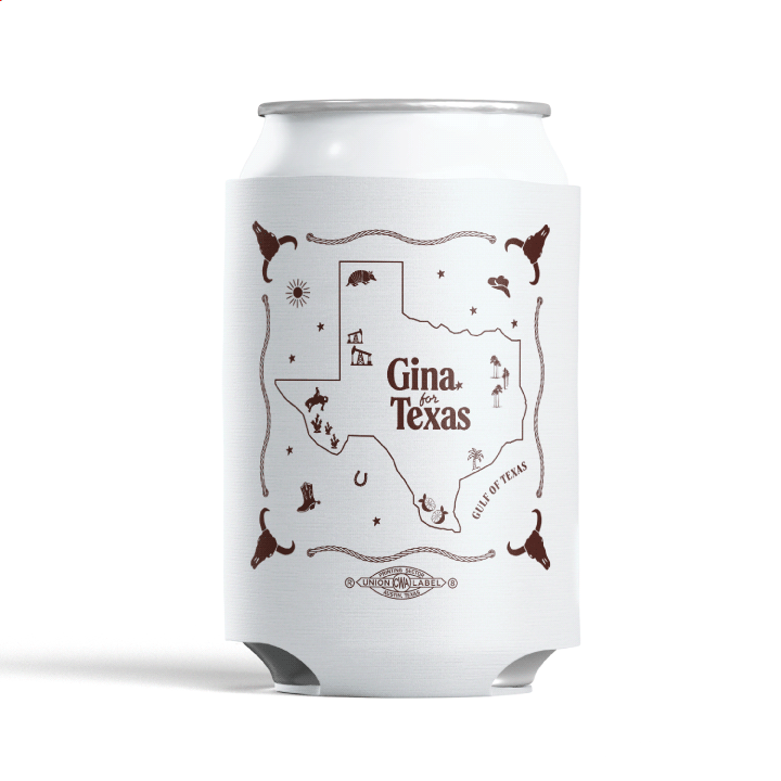 Gulf Of Texas (Foam Can Cooler)