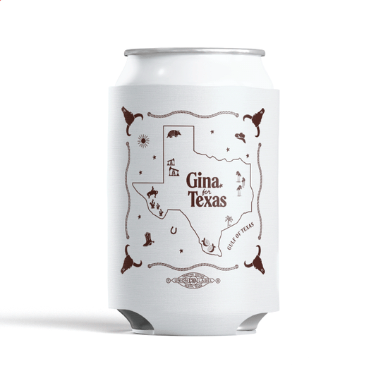 Gulf Of Texas (Foam Can Cooler)